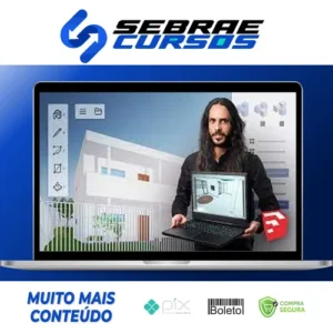 Domestika: SketchUp para iniciantes em modelagem 3D - Guilherme Coblinski Tavares [ESPANHOL]