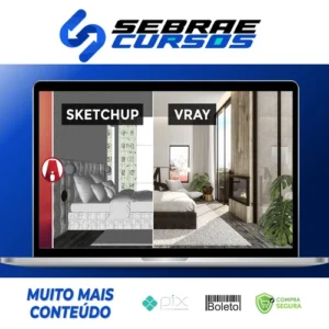 SketchUp Rendering with VRay Next - Lynda [INGLÊS]