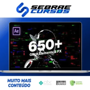 [PACK] Videohive: 650+ Glitch Elements - VCGMotion [INGLÊS]