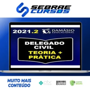 Delegado Civil Teoria e Prática 2021 - Damásio