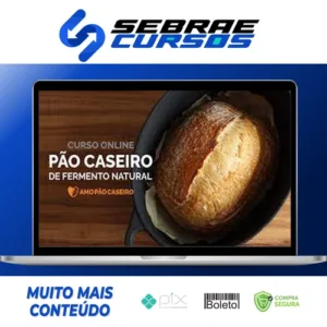 Curso Pão Caseiro com Fermentação Natural - Adriano Ribeiro
