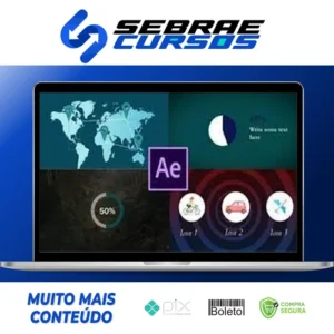 Adobe After Effects Infographics & Data Visualization - Nshuti Paulin [INGLÊS]