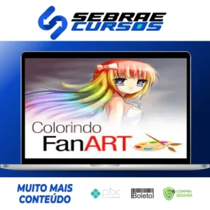 Curso de Pintura: Colorindo Fanart - Mayara Rodrigues