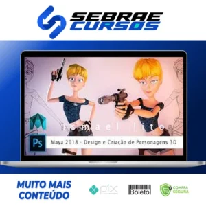 Maya Design e Criação de Personagem 3D - Ismael Lito