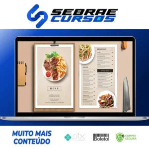 Menu de Comida 4K: Exibição do Restaurante - Envato Elements