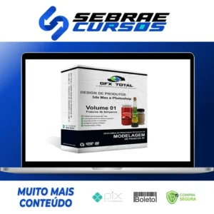 Design de Produtos Vol I: 3ds Max e Photoshop - GFX Total
