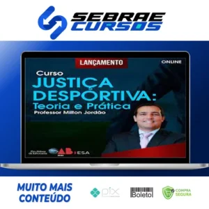 Curso Justiça Desportiva (teoria e prática) - Milton Jordão