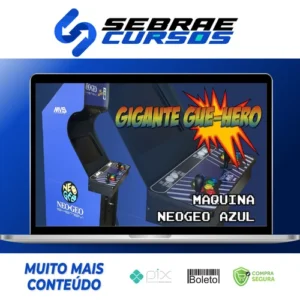 Eletrônica Para Arcades Fliperama - Gigante Gue-Hero