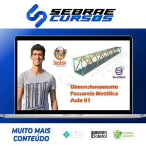 Dimensionamento de Passarela Metálica 25M - Ítallo Bernardo