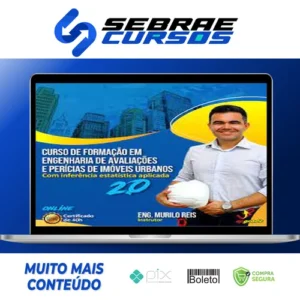 Curso de Formação em Engenharia de Avaliações e Perícias de Imóveis Urbanos com inferência estatística aplicada - Murilo Reis