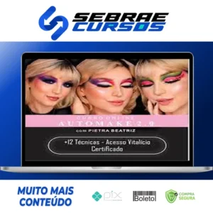 Automaquiagem 2.0 + Maquiagem Artística - Pietra Beatriz Pereira