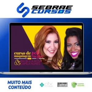 Curso de Maquiagem Para Pele Negra - Bianca Andrade E Camila Nunes