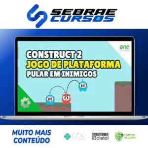 Aprenda a Criar Jogos com Construct 2: 10 Cursos em 1 - One Day Code