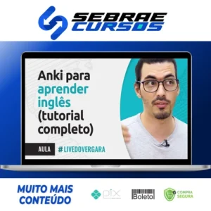 Cards no Anki do Curso de Inglês - Mairo Vergara