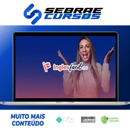 Inglês Fácil: Seu Inglês Fluente em 120 aulas - Yasmin Anders