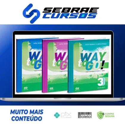 Livro de Inglês: Way To Go - Katia Tavares e Claudio Franco