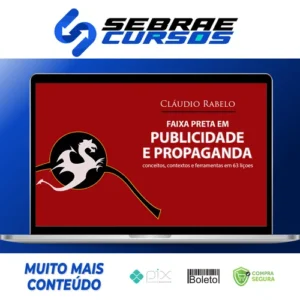 Livro Faixa Preta em Publicidade e Propaganda - Cláudio Rabelo
