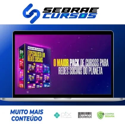 PACK de cursos para Redes Sociais pelo celular - Sandro Sanper