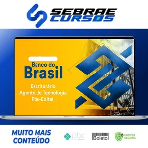Pacote - Banco do Brasil (Escriturário - Agente de Tecnologia) Pacote - (Pós - Estratégia Concursos