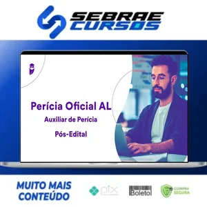 Perícia Oficial de Alagoas (Auxiliar de Perícia) Pacote (Pós-Edital) - Estratégia Concursos
