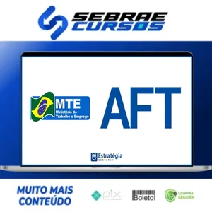 Pacote - Ministério do Trabalho (Auditor Fiscal - AFT) Pacotaço- Pacote Teórico+ Passo Estratégico - Estratégia Concursos