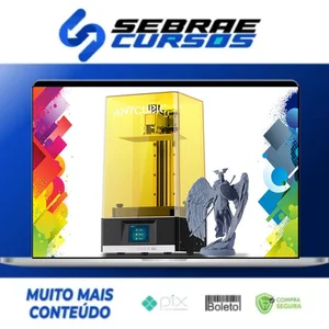 Impressão 3D em Resina - Denis Jesus