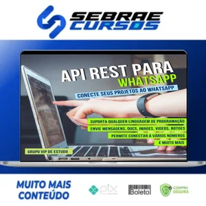 API REST para WhatsApp - Paulo Rogério