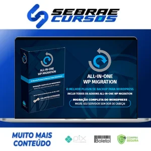 All in One WP Migration - v2.61 Unlimited Extension + todos os addons