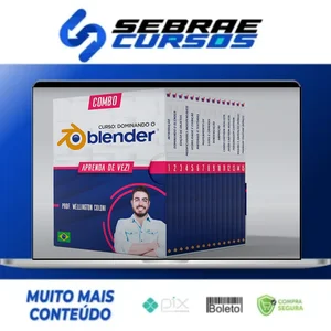Dominando o Blender: Aprenda de Vez - Wellington Coloni