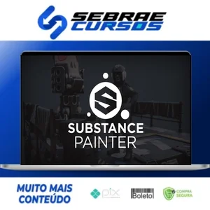 ARTSTATION: Substance Painter 101 - Christophe Desse [INGLÊS]