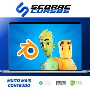 Crie seu Personagem 3D Completo no Blender - Guilherme Gusmão de Freitas