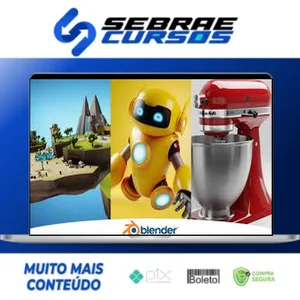 Curso Blender 2.8: Aprenda 3D do Zero - Daniel Franco