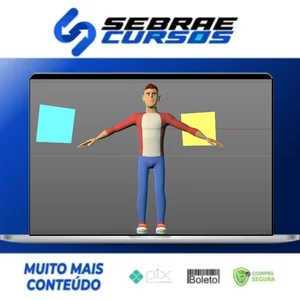 Curso de Cinema 4D (Criando Personagem) - Héber Simeone