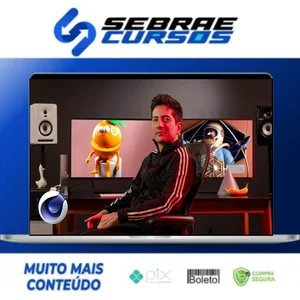 Domestika: Ilustración 3D con Cinema 4D - Aaron Martinez [ESPANHOL]