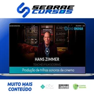 MasterClass: Produção de Trilhas Sonoras de Cinema - Hans Zimmer