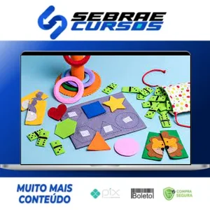 Brinquedos Educativos em Feltro - Taty Freitas
