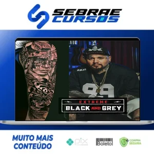 Workshop de Realismo Black and Grey com Ênfase em Texturas e Pelos - Chico Morbene