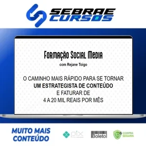 Formação na Profissão Social Media - Rejane Toigo