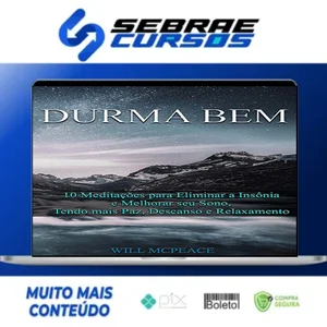 Durma Bem 10 Meditações Guiadas - Will McPeace