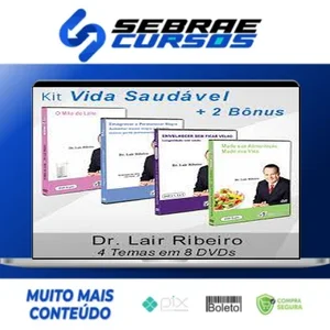 Kit Vida Saudável - Lair Ribeiro