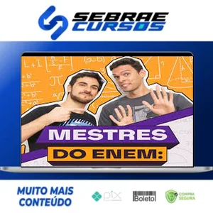 Mestres do Enem: Dominando a Matemática - Umberto Mannarino e Frederico