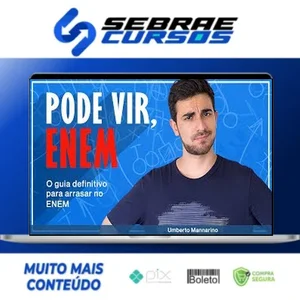 Pode Vir, Enem: O Guia Definitivo para Arrasar no ENEM - Umberto Mannarino