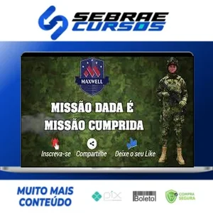 Pré Militar de Português e Inglês - Maxwell