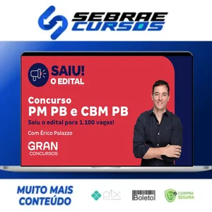 PM PB: Soldado PM, Combatente (QPC) (Pós-Edital) - Gran Cursos Online
